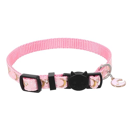 BESPORTBLE Haustierhalsband Glocken Für Katzenhalsbänder Verstellbare Kätzchenhalsbänder Kätzchenhalsband Mit Glöckchen Welpenhalsband Mond Kätzchen-mond-Stern-Kragen Rosa Superfeine Faser BESPORTBLE Haustierhalsband Glocken Für Katzenhalsbänder Verstellbare Kätzchenhalsbänder Kätzchenhalsband Mit Glöckchen Welpenhalsband Mond Kätzchen-mond-Stern-Kragen Rosa Superfeine Faser von BESPORTBLE