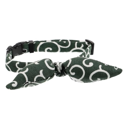 BESPORTBLE Modisches Hundehalsband Mit Fliege Dekoratives Haustierhalsband Für Welpen Und Katzen Verstellbar Atmungsaktives Material von BESPORTBLE