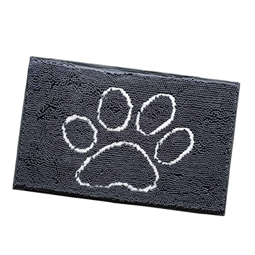BESPORTBLE Haustierfreundliche Haustiermatte Mit Schneeflocken- Für Katzen Hunde Welpen Und Kätzchen Grau von BESPORTBLE