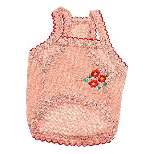 BESPORTBLE Haustierkleidung Sommer hundegeschirr Kleid kleines hundekleid Kühlmatte für Hunde Flirtstange für Hunde hundeweste hundekleidung Weste für Hund Hemd für Hund Baumwolle Polyester von BESPORTBLE