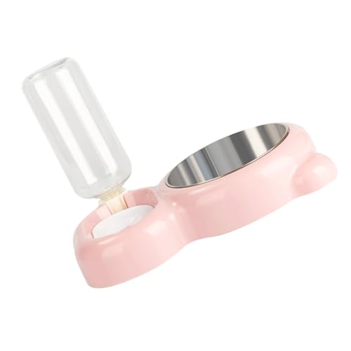 BESPORTBLE Haustierbedarf Doppelschüsseln Aus Edelstahl 550ml Wasserzufuhr Automatische Nachfüllung Für Katzen Hunde BESPORTBLE Haustierbedarf Doppelschüsseln Aus Edelstahl 550ml Wasserzufuhr Automatische Nachfüllung Für Katzen Hunde von BESPORTBLE