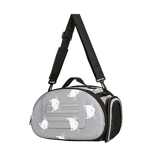 BESPORTBLE Reiserucksack Für Katzen – Atmungsaktive Haustiertasche Katzentragetasche Mit Breiten Schultergurten – Leicht Zu Tragen BESPORTBLE Reiserucksack Für Katzen – Atmungsaktive Haustiertasche Katzentragetasche Mit Breiten Schultergurten – Leicht Zu Tragen von BESPORTBLE