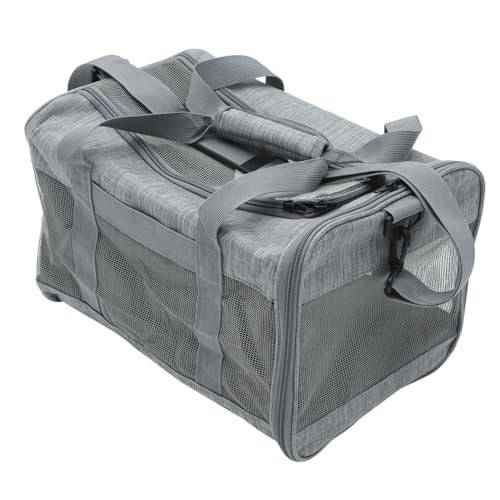 BESPORTBLE Cat Bag Haustiertasche Transportbox Für Katze Katzentrage Weich Welpenträger Tiertransporttasche Hundekäfig Hundekotbeutel Transportboxen Für Haustiere Reisezubehör Für Haustiere Netz Grey BESPORTBLE Cat Bag Haustiertasche Transportbox Für Katze Katzentrage Weich Welpenträger Tiertransporttasche Hundekäfig Hundekotbeutel Transportboxen Für Haustiere Reisezubehör Für Haustiere Netz Grey von BESPORTBLE