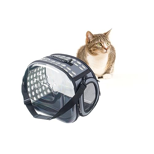 BESPORTBLE Katzentrage-Rucksack Haustier-Tragetasche für Katzen und Hunde Katzentoilette Kompakt Leicht Zu Tragen Grau von BESPORTBLE