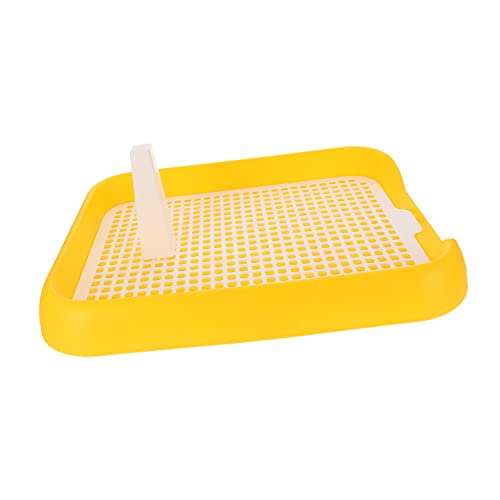 BESPORTBLE Haustiertoilette Großes Hundetoilettentablett Welpen-PIPI-tablett Ergonomisches Design Kunststoff-hundetoilette Für Den Innenbereich von BESPORTBLE
