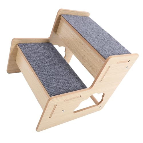 BESPORTBLE Haustiertreppe Hundebett Hundeleiter Haustier Trittleiter Hundetreppe Welpenleiter Welpentreppe rutschfeste Sicherheitsleiter Für Haustiere Haustierleiter Hunderampen von BESPORTBLE