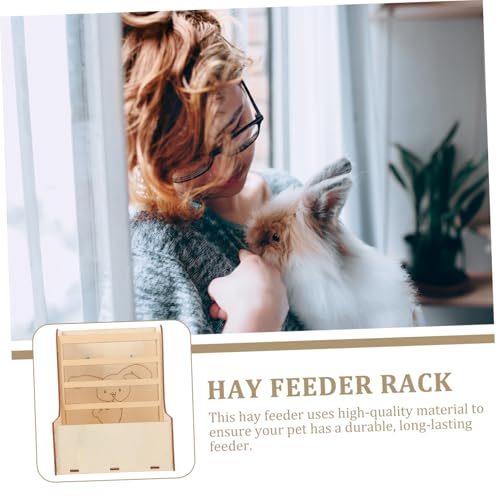 BESPORTBLE Holz Futterspender für Kleintiere Grasspender und Futterbox Robust Langlebig für Kaninchen Meerschweinchen Chinchilla Käfighängend Leicht zu Reinigen BESPORTBLE Holz Futterspender für Kleintiere Grasspender und Futterbox Robust Langlebig für Kaninchen Meerschweinchen Chinchilla Käfighängend Leicht zu Reinigen von BESPORTBLE