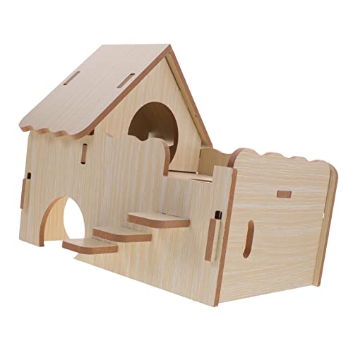BESPORTBLE Schwein Hamster Lebensraum Holz Bett Meerschweinchen Zubehör Versteck Tunnel Sicher Spaß Lebensraum BESPORTBLE Schwein Hamster Lebensraum Holz Bett Meerschweinchen Zubehör Versteck Tunnel Sicher Spaß Lebensraum von BESPORTBLE