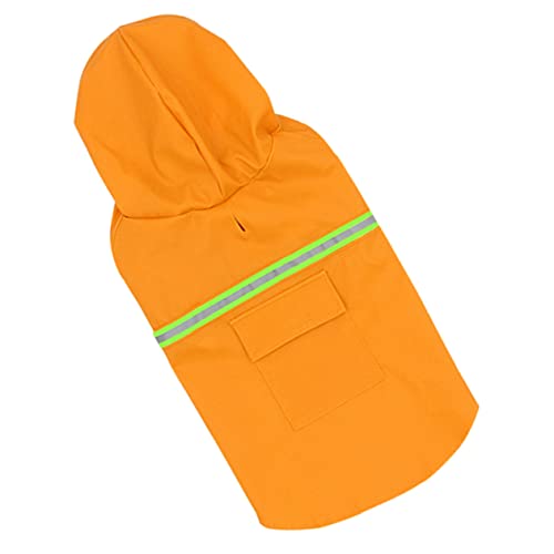 BESPORTBLE Hunderegenmantel Für Kleine Und Mittelgroße Hunde Reflektierend Atmungsaktiv Mit Verstellbarem Geschirr Für Und Outdoor-aktivitäten Bei Regen von BESPORTBLE