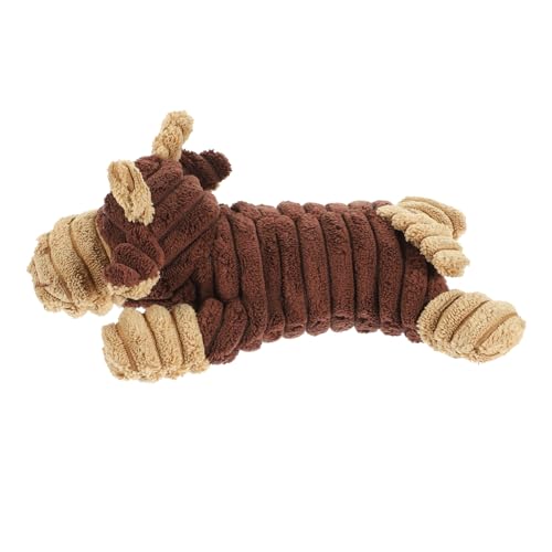 BESPORTBLE Hundekauspielzeug Aus üsch Rinderform Quietschspielzeug Für Welpen Zahnpflege Und Für Haustiere Ideal Für Kauen Und BESPORTBLE Hundekauspielzeug Aus üsch Rinderform Quietschspielzeug Für Welpen Zahnpflege Und Für Haustiere Ideal Für Kauen Und von BESPORTBLE