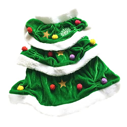 BESPORTBLE Hundekleid in Weihnachtsbaumform Kaninchen Winterkleidung Weihnachtskostüm für Hunde weihnachtskostüm Hunde Weihnachts hundepullover Kleider formelle Kleidung Hundekleidung Cosplay von BESPORTBLE