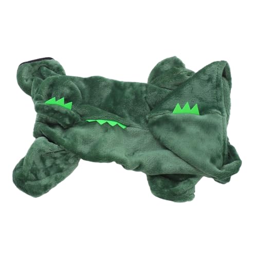 BESPORTBLE Warmes Haustier-Outfit Halloween-Anzug Für Hunde Dinosaurier-Design Bequeme Hundekleidung Größe XL von BESPORTBLE