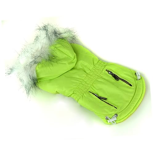 BESPORTBLE Stilvoller Hundemantel Für Kaltes Wetter Haustierkleidung Reißverschluss Bequem Für Outdoor-aktivitäten von BESPORTBLE