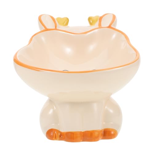 BESPORTBLE Hundenapf: Futter- und Wassernapf aus Keramik, Cartoon-Porzellan-Futternapf, geneigter Schutzhals-Futterbogen für Kätzchen, Hamster, Hunde BESPORTBLE Hundenapf: Futter- und Wassernapf aus Keramik, Cartoon-Porzellan-Futternapf, geneigter Schutzhals-Futterbogen für Kätzchen, Hamster, Hunde von BESPORTBLE