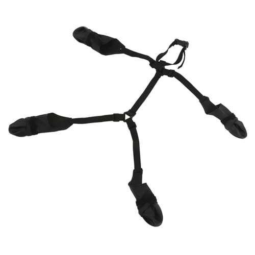 BESPORTBLE Hundepfotenschutz, rutschfeste Hundestiefel Mit Gummisohlen, Verstellbare Hundeschuhe, wasserdichte Hundestiefel Für Im Freien, Winter, Schnee, Kleine Und Mittelgroße von BESPORTBLE