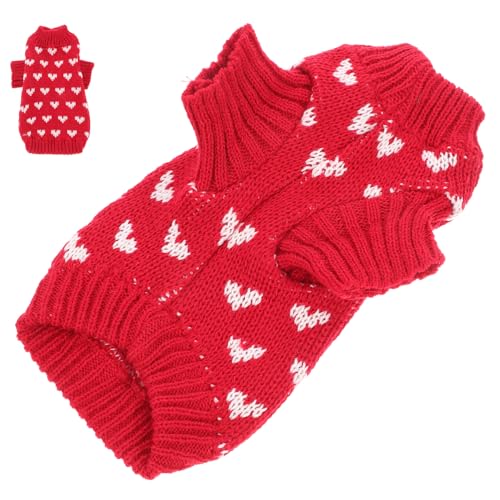 BESPORTBLE Entzückendes Haustierzubehör Hundepullover Mit Herz-Design Warme Bequeme Weste Für Den Täglichen Gebrauch BESPORTBLE Entzückendes Haustierzubehör Hundepullover Mit Herz-Design Warme Bequeme Weste Für Den Täglichen Gebrauch von BESPORTBLE
