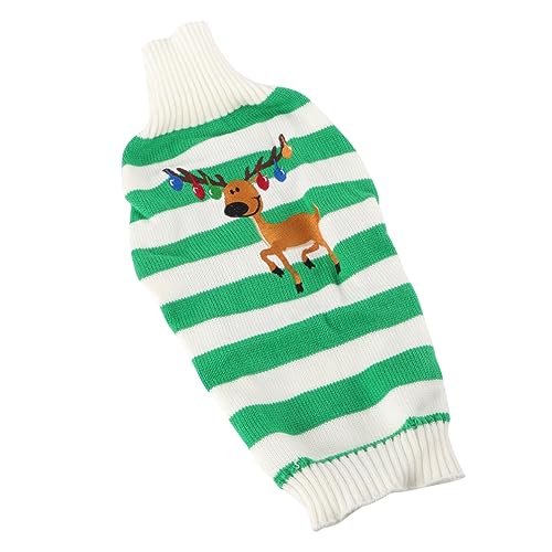 BESPORTBLE Hundepullover warmhalte Attraction grün Welpen-Weihnachtskostü Welpenpullover Abs Kleider Weihnachtspullover Hundekleidung Weihnachtskleidung für Haustiere ädchen Weihnachtstuch BESPORTBLE Hundepullover warmhalte Attraction grün Welpen-Weihnachtskostü Welpenpullover Abs Kleider Weihnachtspullover Hundekleidung Weihnachtskleidung für Haustiere ädchen Weihnachtstuch von BESPORTBLE