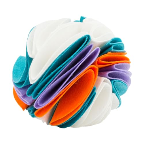 BESPORTBLE Hund Kauen Spielzeug Pet Supply Sniffing Bälle 15cm Pet Training Bälle Leck Lebensmittel Spielzeug Filz BESPORTBLE Hund Kauen Spielzeug Pet Supply Sniffing Bälle 15cm Pet Training Bälle Leck Lebensmittel Spielzeug Filz von BESPORTBLE
