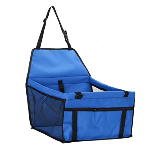 BESPORTBLE Hundesicherheits-Reisetasche Hundeauto-Mesh-Organizer Tragbare Sitzerhöhung für Haustiere Reise-Booster Welpengeschirr Hundesitze Reisetasche für Hunde Auto Hundetransporter Blue BESPORTBLE Hundesicherheits-Reisetasche Hundeauto-Mesh-Organizer Tragbare Sitzerhöhung für Haustiere Reise-Booster Welpengeschirr Hundesitze Reisetasche für Hunde Auto Hundetransporter Blue von BESPORTBLE