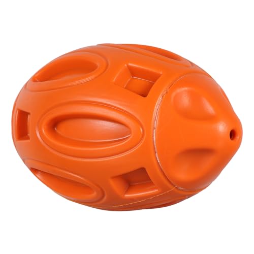 BESPORTBLE Hundespielzeug Quietschendes Welpen Kauspielzeug aus Natürlichem Gummi Robust und Langlebig Geeignet für Große Rassen Orange Fördert Gesunde Kaubedürfnisse und Spielspaß von BESPORTBLE