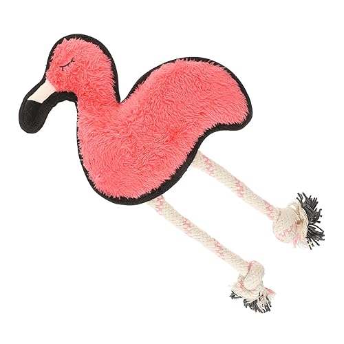 BESPORTBLE Flamingo Geformt Hund Quietschende Spielzeug Plüsch Für Welpen Cartoon Tier Relief Zahnen BESPORTBLE Flamingo Geformt Hund Quietschende Spielzeug Plüsch Für Welpen Cartoon Tier Relief Zahnen von BESPORTBLE