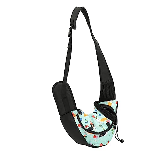 BESPORTBLE Hundetragetasche Atmungsaktiv Pet Cartoon Tragetasche für Kleine Bequeme Schultertasche für Welpen Transportmittel für Ausflüge Format für Corgis BESPORTBLE Hundetragetasche Atmungsaktiv Pet Cartoon Tragetasche für Kleine Bequeme Schultertasche für Welpen Transportmittel für Ausflüge Format für Corgis von BESPORTBLE