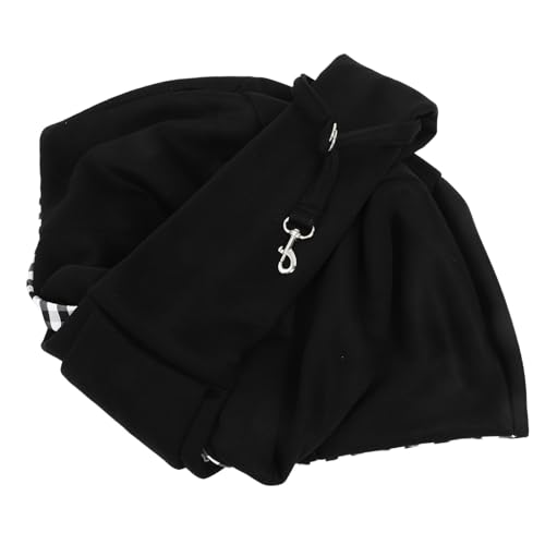 BESPORTBLE Hundetragetuch: Wendbare Welpentragetasche Mit Aufbewahrungstasche, Freihändiges Hundetragetuch Zum Tragen Kleiner Welpen Und Katzen, Reise-sicherheitsgeschirr, Schwarz von BESPORTBLE