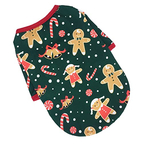 BESPORTBLE Hundeweihnachtskleidung Weihnachtskostüm für Haustiere Hund Weihnachtsoverall Hundekleidung Tier kostüm Kleiner Hundepullover Pyjama Haustier-Weihnachts-Outfit Haustierkleidung von BESPORTBLE