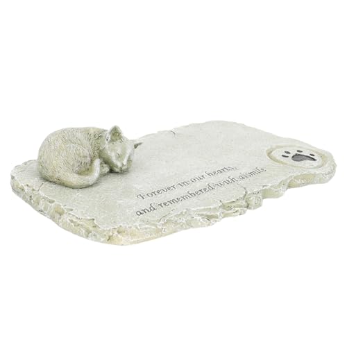 BESPORTBLE Gedenkstein Für Katzen Harz Gedenktafel Für Haustiere Dekoratives Gedenkgeschenk Für Tiere Grabmarkierung Für Katzen Tierstatuen-Ornament Für Garten Und Zuhause BESPORTBLE Gedenkstein Für Katzen Harz Gedenktafel Für Haustiere Dekoratives Gedenkgeschenk Für Tiere Grabmarkierung Für Katzen Tierstatuen-Ornament Für Garten Und Zuhause von BESPORTBLE