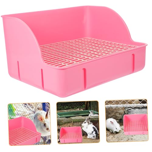 BESPORTBLE Kaninchen-Töpfchen-Trainingstoilette Wurfgehege für Hunde Welpen Pads Hundetöpfchen für den Innenbereich Eckklo Hase Haustier kaninchentoilette kaninchenklo Dog Toilet Rosa BESPORTBLE Kaninchen-Töpfchen-Trainingstoilette Wurfgehege für Hunde Welpen Pads Hundetöpfchen für den Innenbereich Eckklo Hase Haustier kaninchentoilette kaninchenklo Dog Toilet Rosa von BESPORTBLE