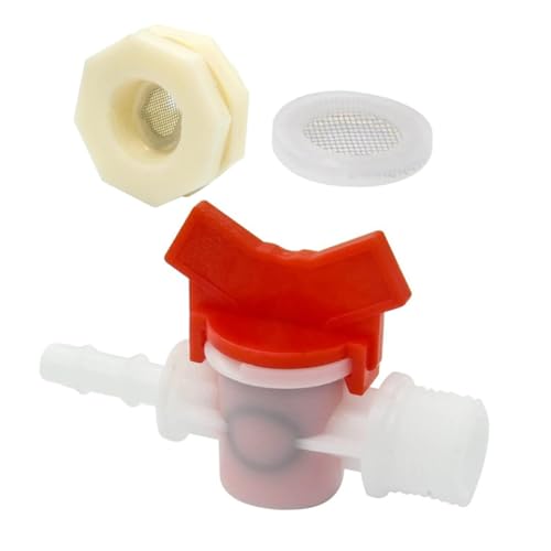 BESPORTBLE Wasserspenderhahn Für Kaninchen Kompatibles Wasserhahn Ersatz-kugelhahn Für Tränke Und Eimer Aus Kunststoff Geeignet Für Bauernhof Und Kleintierfütterung von BESPORTBLE