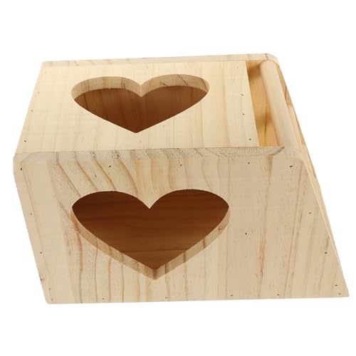 BESPORTBLE Verschleißfester Futtertrog Aus Holz Großer Grashalter Für Meerschweinchen von BESPORTBLE