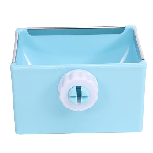 BESPORTBLE Hängende Futter Wasserschale Für Kaninchen Abnehmbare Futterstation Platzsparend Sicher Und Für Käfige Blau BESPORTBLE Hängende Futter Wasserschale Für Kaninchen Abnehmbare Futterstation Platzsparend Sicher Und Für Käfige Blau von BESPORTBLE