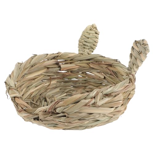 BESPORTBLE Kaninchenstall Aus Stroh Spielzeug Für Haustiere Hamster Frettchennest Kleines Tiernest Stroh Kauspielzeug Handgefertigtes Nest Chinchilla Nest Trage Nest Gewebte BESPORTBLE Kaninchenstall Aus Stroh Spielzeug Für Haustiere Hamster Frettchennest Kleines Tiernest Stroh Kauspielzeug Handgefertigtes Nest Chinchilla Nest Trage Nest Gewebte von BESPORTBLE