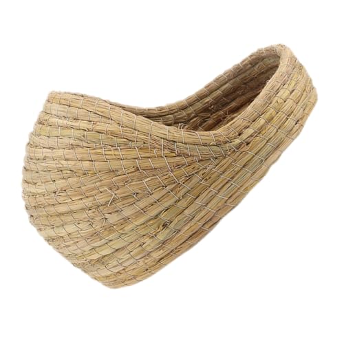 BESPORTBLE Hühner-legenest Gewebtes Nest Pantoffel-förmiges Hasennest Stroh-Nest Für Haustiere Für Hamsterkäfig BESPORTBLE Hühner-legenest Gewebtes Nest Pantoffel-förmiges Hasennest Stroh-Nest Für Haustiere Für Hamsterkäfig von BESPORTBLE