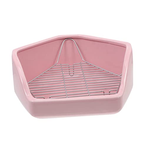BESPORTBLE Keramiktier-Toilette Für Kleintiere Große rutschfeste Abnehmbare Toilette Für Kaninchen Meerschweinchen Hamster Rosa Einfach Zu Reinigen Und Langlebig BESPORTBLE Keramiktier-Toilette Für Kleintiere Große rutschfeste Abnehmbare Toilette Für Kaninchen Meerschweinchen Hamster Rosa Einfach Zu Reinigen Und Langlebig von BESPORTBLE