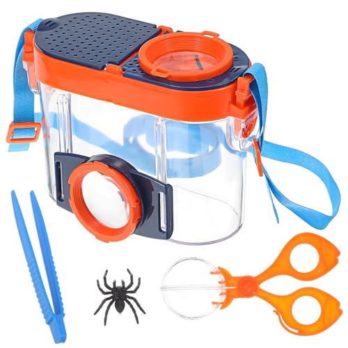 BESPORTBLE Kasten Beobachtungsbox Für Insekten Insektenfangset Lupen-insektenflasche Insektenboxen Für Kinder Betrachter-insektenkäfig Kästen Zur Beobachtung Von Insekten Plastik von BESPORTBLE