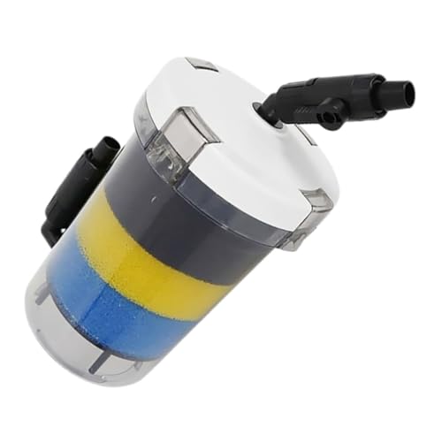 BESPORTBLE Kasten Filter für Fischbecken Aquariumfilter Wasserfilter für Aquarium Filter für Fischtank Aquarium Filtersystem wasseraufbereitung Filter für Aquarien Leiser Aquarienfilter Abs von BESPORTBLE