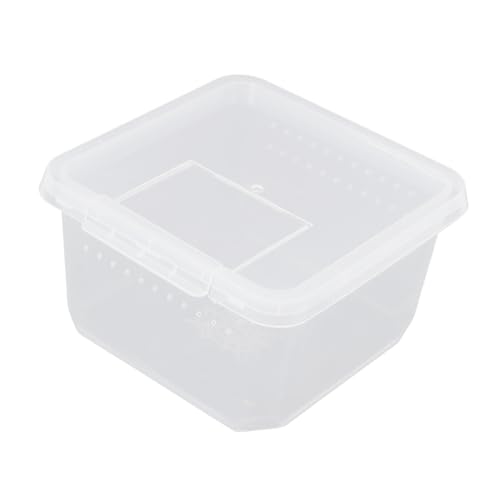 BESPORTBLE Mini-träger-spinnenbox – Reptilienbedarf Futterbox Mit Abdeckung Und Belüftung Ideal Zum Täglichen Füttern Und Tränken Von Spinnen BESPORTBLE Mini-träger-spinnenbox – Reptilienbedarf Futterbox Mit Abdeckung Und Belüftung Ideal Zum Täglichen Füttern Und Tränken Von Spinnen von BESPORTBLE