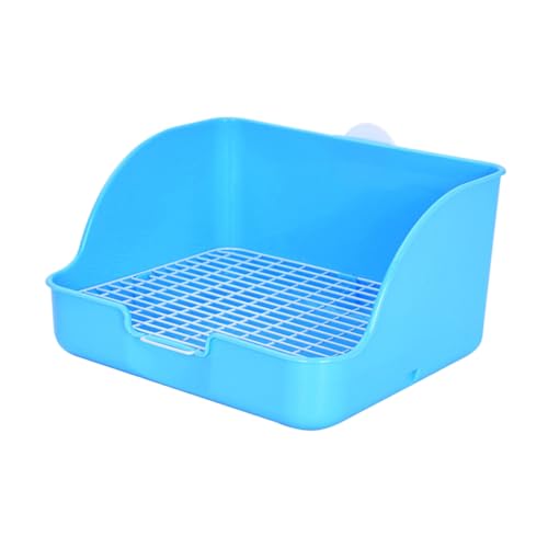 BESPORTBLE Rabbit Litter Box Für Kleintiere Rechteckige Kaninchen-Toilette Mit Anti-Spritz-Design Installieren Für Hamster Und Meerschweinchen Aus Langlebigem Blaue Farbe BESPORTBLE Rabbit Litter Box Für Kleintiere Rechteckige Kaninchen-Toilette Mit Anti-Spritz-Design Installieren Für Hamster Und Meerschweinchen Aus Langlebigem Blaue Farbe von BESPORTBLE