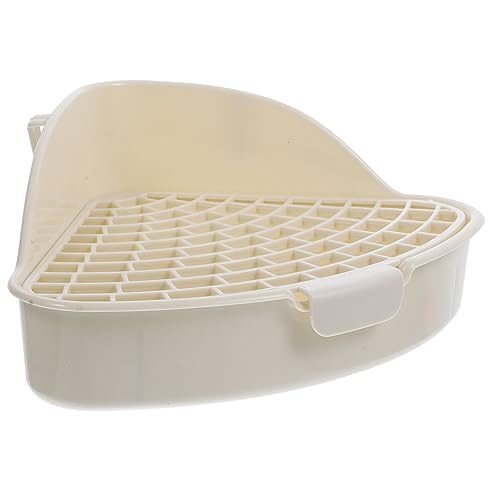 BESPORTBLE Kasten Kaninchentoilette Hamsterkäfig Ecktoilette Für Haustiere Töpfchentablett Für Welpen Töpfchen-Trainings-toilettensitz Katzentoiletten Rennmaus Toilette Unterlage Plastik Weiß BESPORTBLE Kasten Kaninchentoilette Hamsterkäfig Ecktoilette Für Haustiere Töpfchentablett Für Welpen Töpfchen-Trainings-toilettensitz Katzentoiletten Rennmaus Toilette Unterlage Plastik Weiß von BESPORTBLE