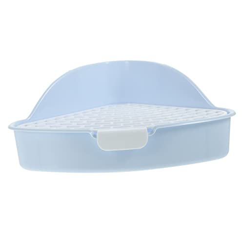 BESPORTBLE Dreieck-toilettentrainer Für Kleintiere Haustiertraining Ecktoilette Mit Großem Netzdesign Für Kaninchen Chinchillas Meerschweinchen Und Frettchen Leicht Zu Reinigen BESPORTBLE Dreieck-toilettentrainer Für Kleintiere Haustiertraining Ecktoilette Mit Großem Netzdesign Für Kaninchen Chinchillas Meerschweinchen Und Frettchen Leicht Zu Reinigen von BESPORTBLE