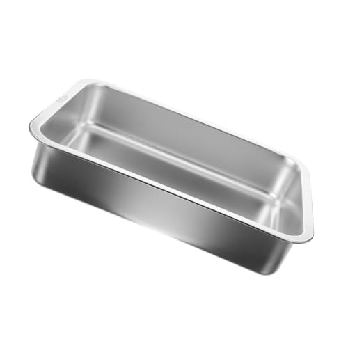 BESPORTBLE Kasten Katzentoilette Aus Edelstahl Katzenzubehör Katze Plüsch Kätzchen Katzenkratzer Bündeln Katzensachen Automatisiertes Katzenspielzeug Gießen Katzenklo Silver Rostfreier Stahl von BESPORTBLE