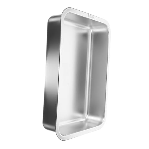 BESPORTBLE Kasten Katzentoilette Aus Edelstahl Littet Haustier Tofu-katzenstreu Katzenhalsband Kätzchen Katzentoiletten Mit Deckel Katzenpfanne Wurf Silver Rostfreier Stahl BESPORTBLE Kasten Katzentoilette Aus Edelstahl Littet Haustier Tofu-katzenstreu Katzenhalsband Kätzchen Katzentoiletten Mit Deckel Katzenpfanne Wurf Silver Rostfreier Stahl von BESPORTBLE