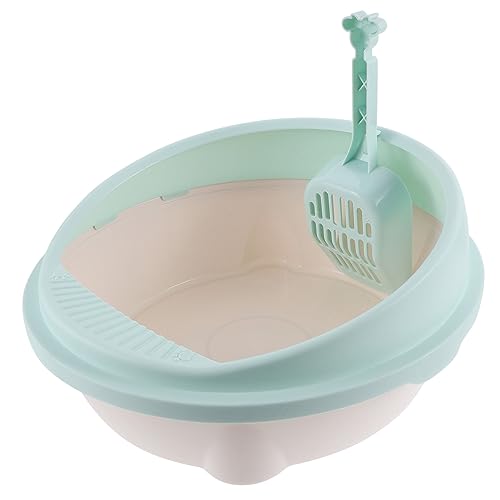 BESPORTBLE Kasten Katzentoilette katzentoillette litterbox Katzenklo Katzenstreuschaufel Kätzchenkotschaufeln Kleintiertablett Kätzchen saubere Toilette kätzchentoilette Plastik Sky-Blue BESPORTBLE Kasten Katzentoilette katzentoillette litterbox Katzenklo Katzenstreuschaufel Kätzchenkotschaufeln Kleintiertablett Kätzchen saubere Toilette kätzchentoilette Plastik Sky-Blue von BESPORTBLE