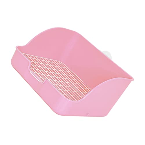 BESPORTBLE Hamstertoilette Trainingstöpfchen Auslaufsicher Hasentoilette Käfig Urinal Stinkendes Design Für Meerschweinchen Chinchilla von BESPORTBLE
