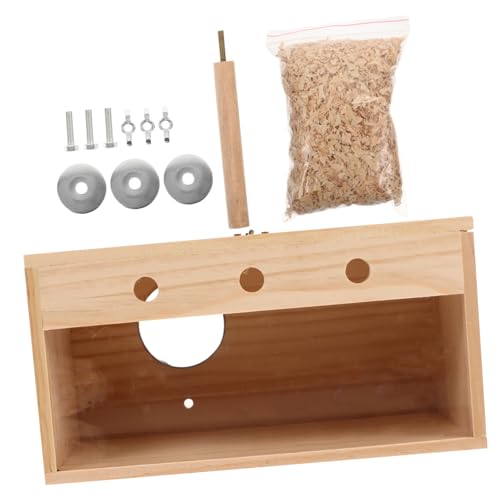 BESPORTBLE Holz Sittich Nistkasten Garten Decor Vogel Papagei Zucht Box Nest Für Vögel BESPORTBLE Holz Sittich Nistkasten Garten Decor Vogel Papagei Zucht Box Nest Für Vögel von BESPORTBLE