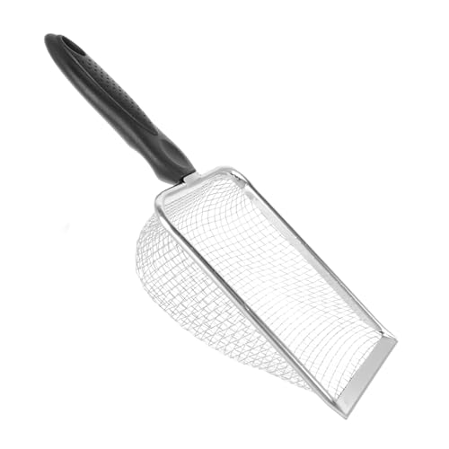 BESPORTBLE Poop Scoop Sifter Sieb für Sand Reptil Sand Schaufel Edelstahl Mesh Schaufel BESPORTBLE Poop Scoop Sifter Sieb für Sand Reptil Sand Schaufel Edelstahl Mesh Schaufel von BESPORTBLE