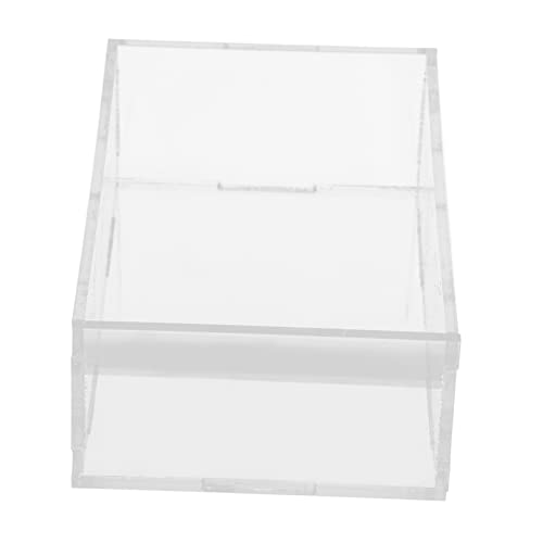 BESPORTBLE Kasten Sandbad für Hamster Hamsterzubehör für Käfige Futter für Meerschweinchenkäfige Schaufel Saugfähig Sand für Hamsterbad Hamster-Sandbad-Fall Hamsterversteck Hamstersand Acryl von BESPORTBLE