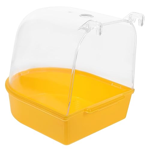 BESPORTBLE Vogelbadewanne Für Käfige Parrot Bath Box Für Wellensittiche Und Kleine Vögel Wasserfeste Badewanne Einfach Zu Reinigen Stressabbauendes Design BESPORTBLE Vogelbadewanne Für Käfige Parrot Bath Box Für Wellensittiche Und Kleine Vögel Wasserfeste Badewanne Einfach Zu Reinigen Stressabbauendes Design von BESPORTBLE